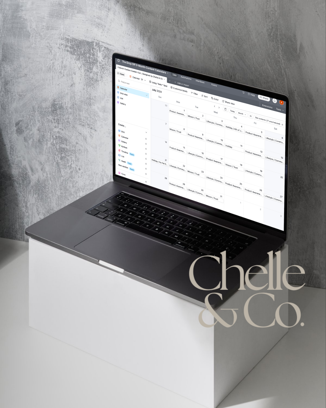 The Drop Off | White-label Content Calendars |